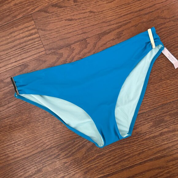 NWT Victoria's Secret The Forever Hipster Turquoise Bikini Bottom Size XL NEW - Picture 2 of 13